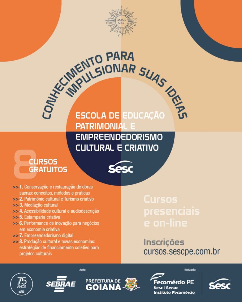 Quais são os cursos gratuitos que o Sesc oferece?